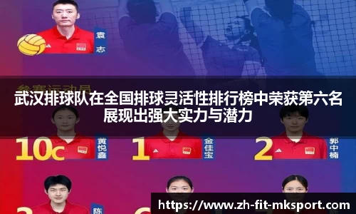 武汉排球队在全国排球灵活性排行榜中荣获第六名展现出强大实力与潜力
